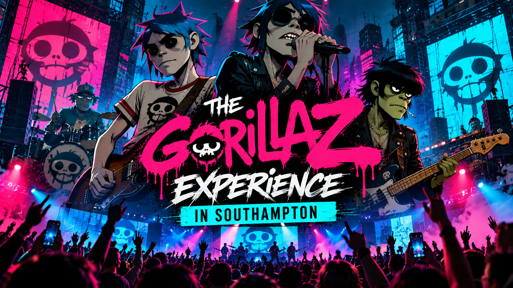 The Gorillaz Experience in Southampton!